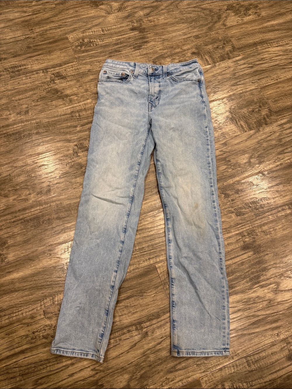 American Eagle Outfitters slim straight Light Blue Denim Jeans - 28x32